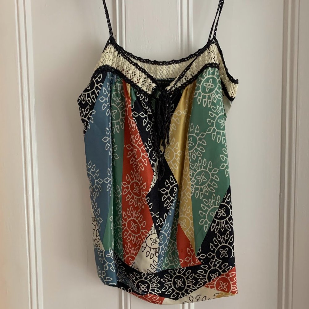 BCBG Maxazria Women's Small Multi Colored Blouse